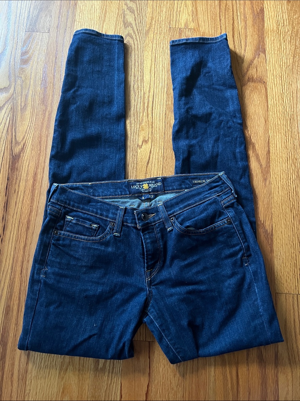 Lucky Brand Dark Indigo Skinny Jeans for Women